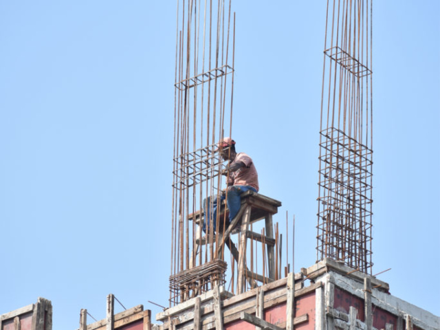 Rishi Ventoso - Construction Site with worker