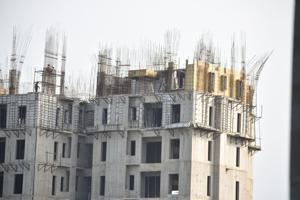 Rishi Pranaya - Construction of Buildings