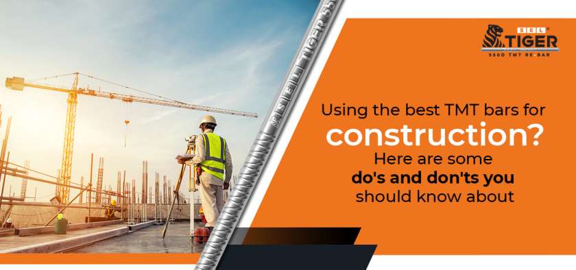 best TMT bars for construction