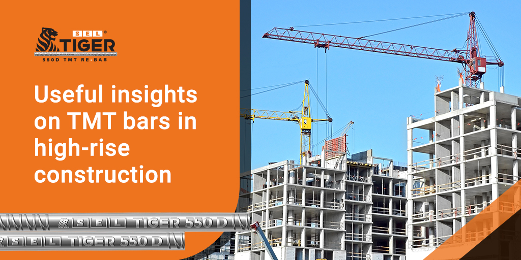 Useful Insights on TMT Bars in High-Rise Construction