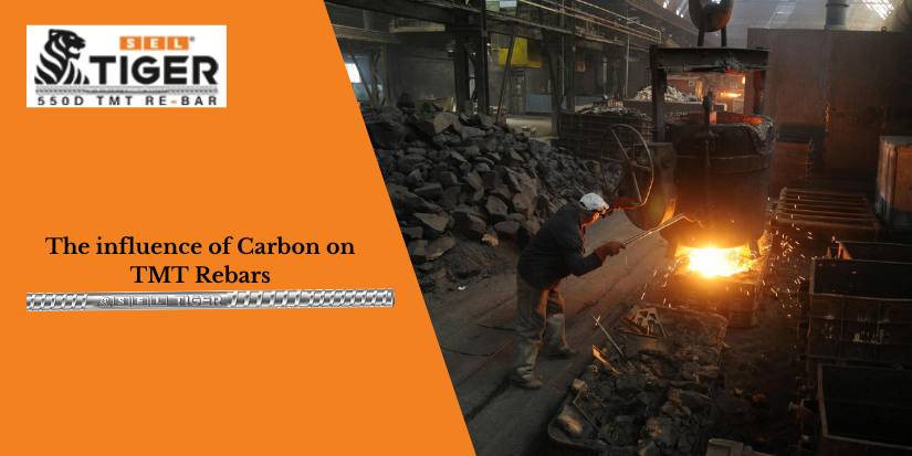 Carbon on TMT Rebars | SEL Tiger TMT